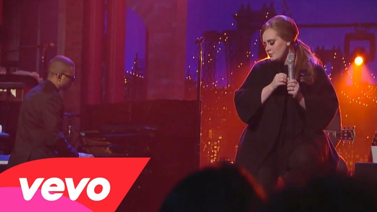 Adele – Make You Feel My Love (Live on Letterman)