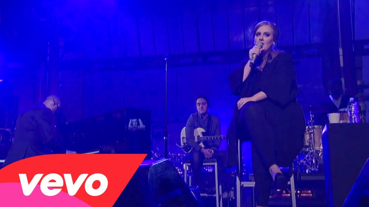 Adele – Someone Like You (Live on Letterman)