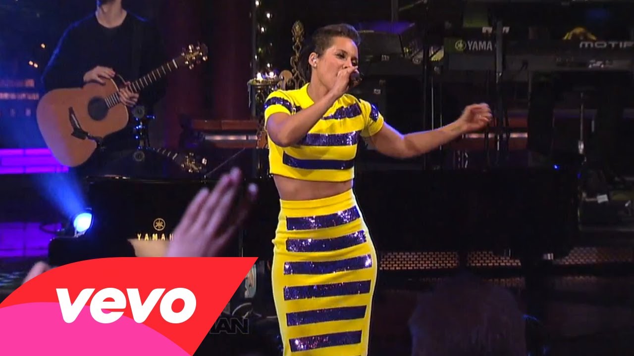 Alicia Keys – No One (Live on Letterman)